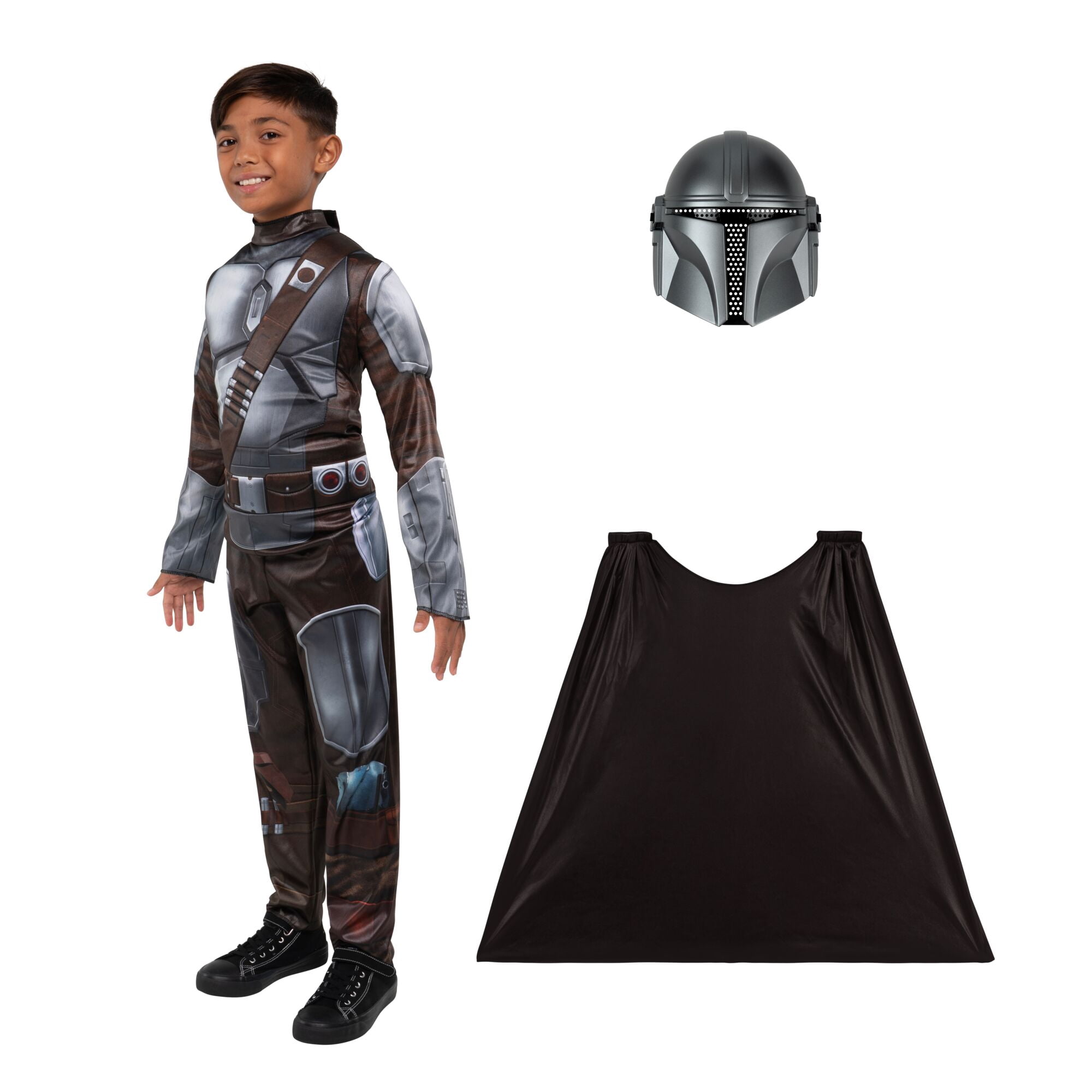 Marvel's Mandalorian Halloween Costume for Children, Boy's Size M (8), by Jazwares