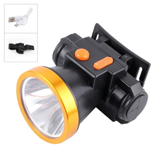 LED Headlamp Head Torch Powerful Headlight Flashlight Camping Rechargeable: Q4J3