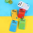 thumbnail image 6 of Supplies Mini Pocket Calculators Solar Powered Desktop 8 Digit Display Basic Calculators for Students Kids Home Use Compact Design, 6 of 8