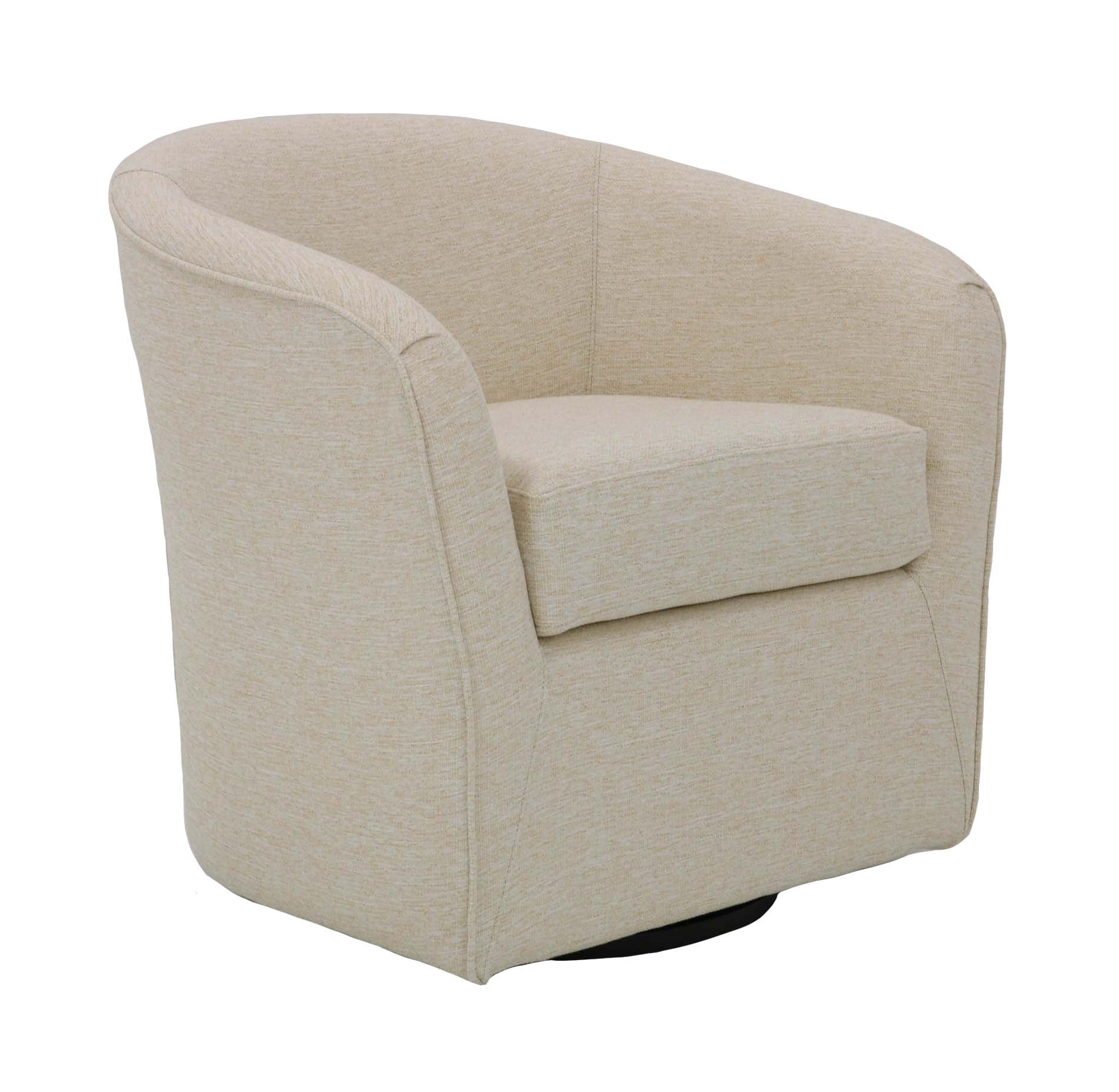 Mainstays Miles Swivel Accent Chair, Zeus Sand