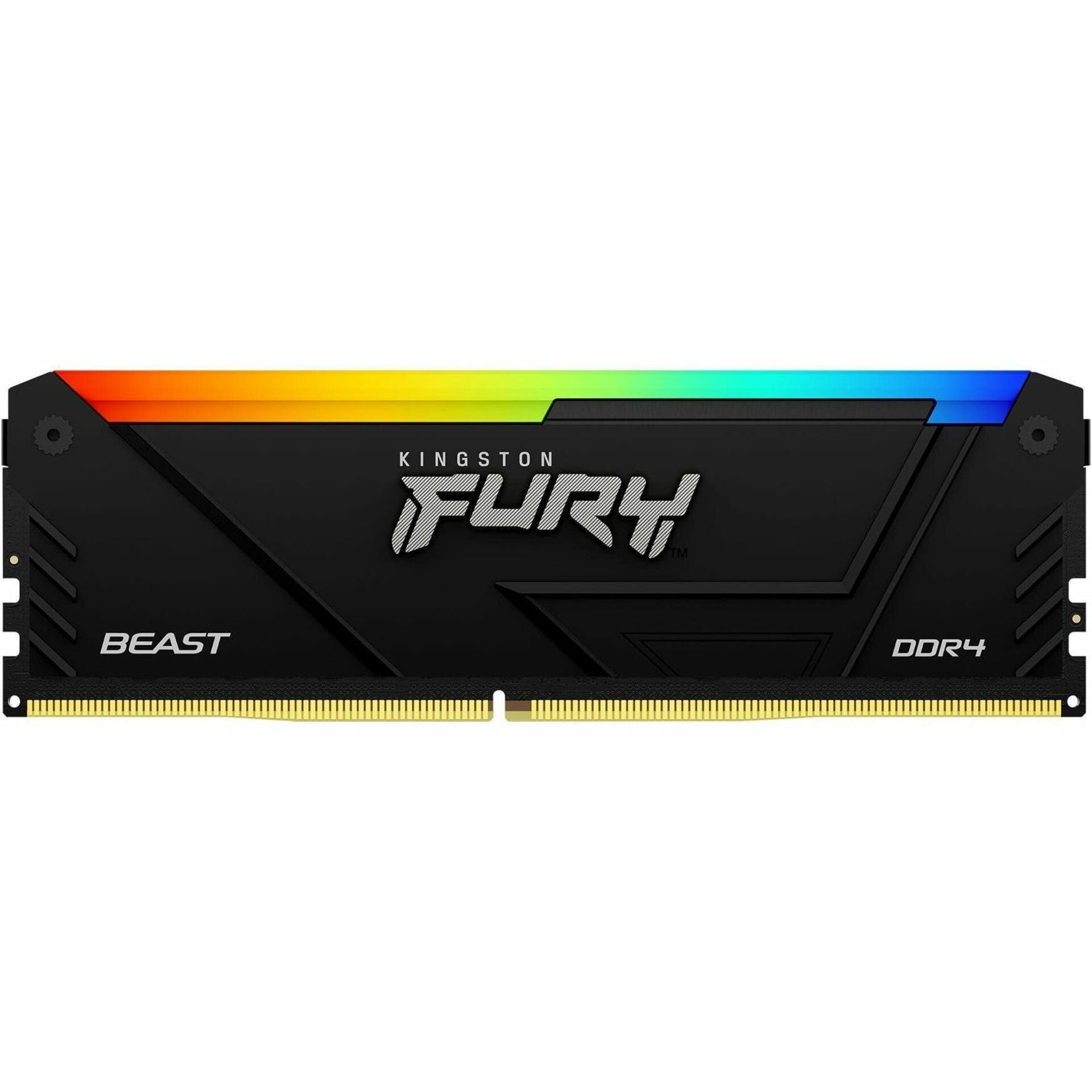 Kingston FURYBEAST DDR4 RGB 3600hz 2枚セット Kingston FURY Beast RGB 16GB Gaming RAM KIT (2x8GB) 3600MHz DDR4