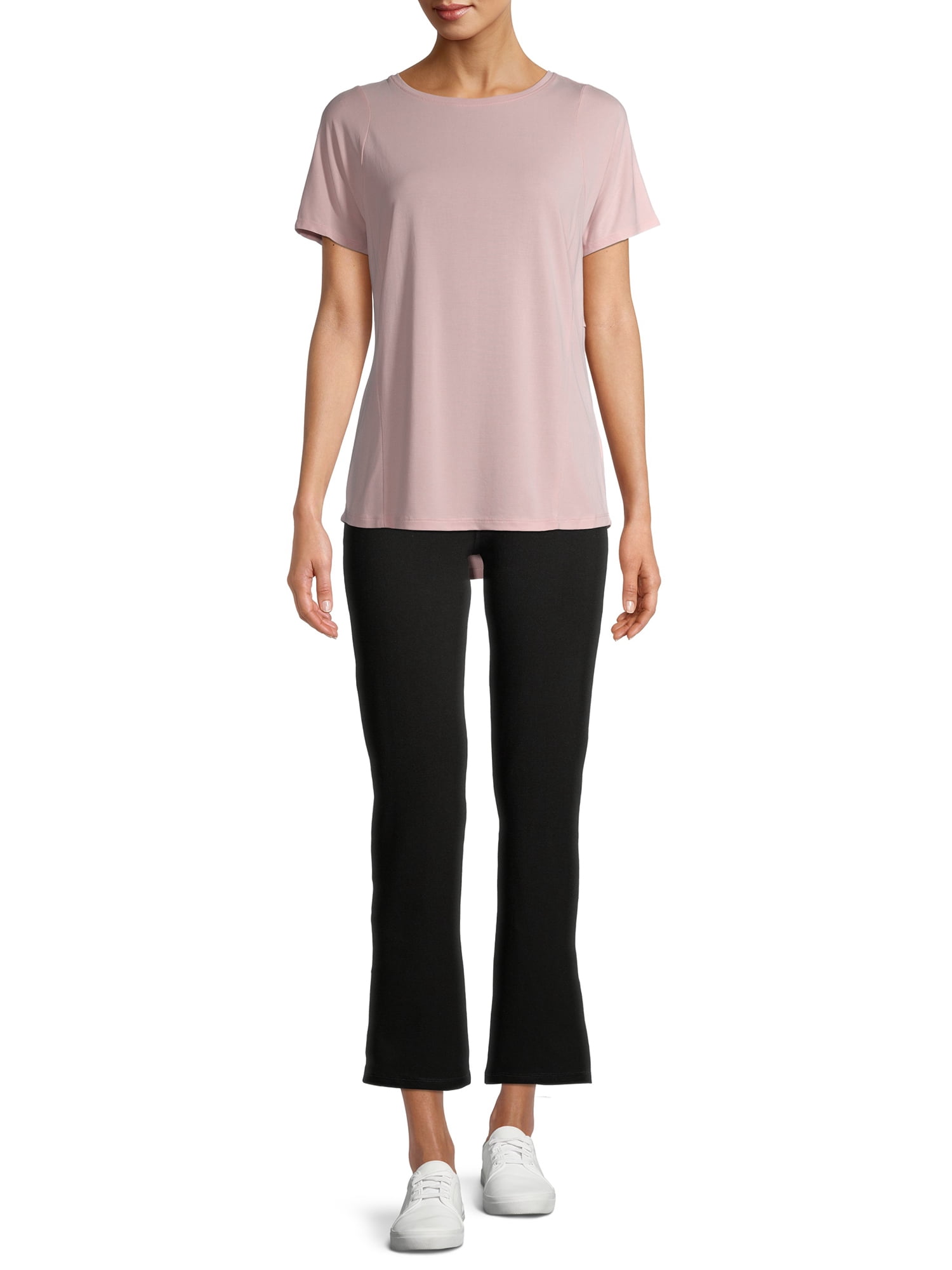 Athletic Works Women's Petite Straight Leg Pants