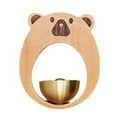 thumbnail image 2 of Soporte de succión para timbre de viento | Campana de entrada decorativa Happy Bear | Linda decoración del hogar para la puerta | Fácil de instalar, sin herramientas | Materiales duraderos | Tonos, 2 of 6