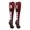 #01, variant on Player Id Number Socks Over the Calf Maroon White (#44, Large)