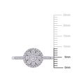 thumbnail image 2 of Everly Women's Diamond 10K White Gold Engagement Ring, 2 of 7