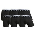 thumbnail image 1 of CR7 Hombre Calzoncillos, Paquete de 6 - Trunks, Algodón Orgánico elástico Negro L (Large), 1 of 3