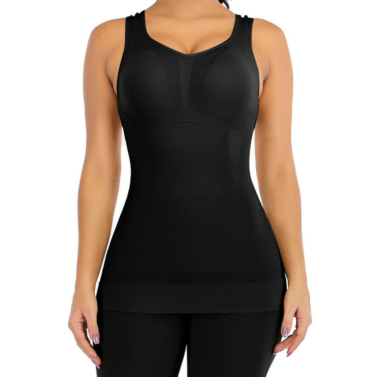 Buy Portal Power-up Extra Firm Seamless Shaping Camisole with Built in Bra  Black XL Online at desertcartSeychelles