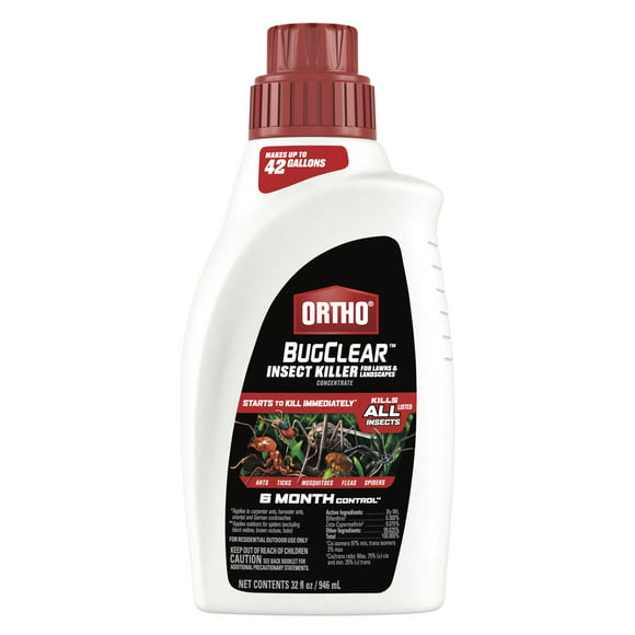 Ortho BugClear Insect Killer for Lawns & Landscapes Concentrate, 32 oz