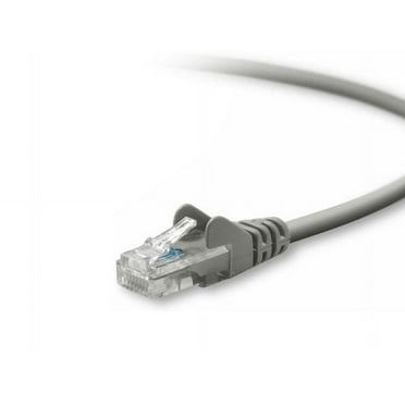 Belkin Cat5e Patch Cable - RJ-45 Male Network - RJ-45 Male Network - 24" - Gray