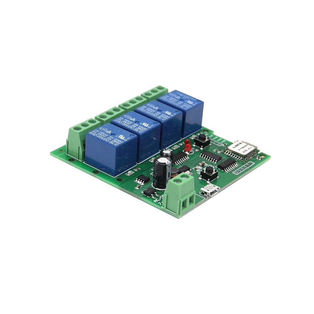 Sonoff 4CH WIFI Smart Switch Module Remote Control Timer Function USB DC5V Y4P9 