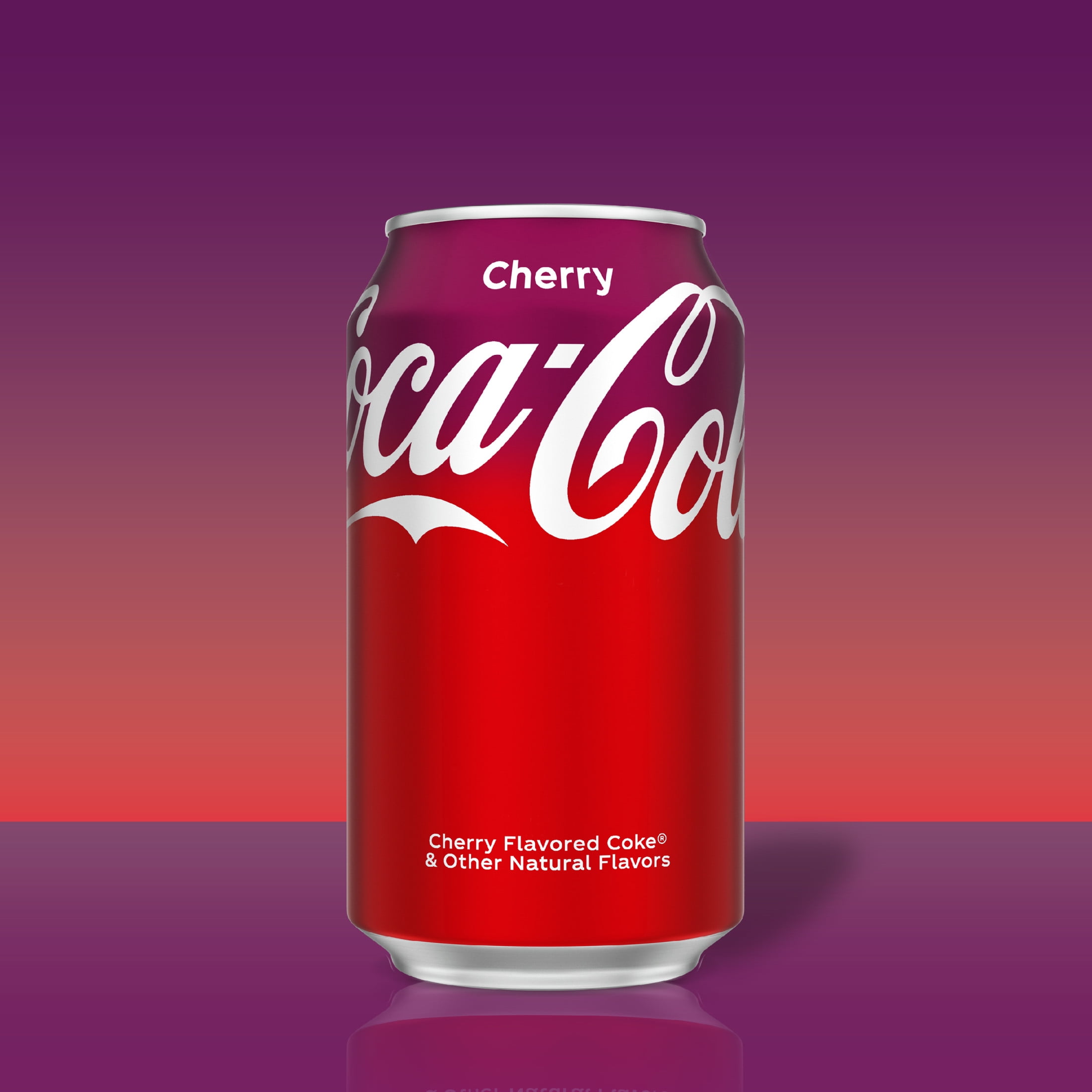 Coca-Cola Cherry Soft Drink, Refreshing Soda Pop, 12 fl oz