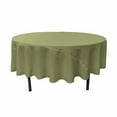 thumbnail image 2 of LA Linen TCpop90R-SageDrkP39 Nappe en Popeline de Polyester Sauge Foncée - 90 Po. Ronde, 2 of 3