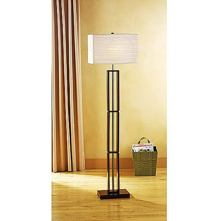 Hometrends Welgrove Wood Floor Lamp