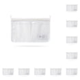 thumbnail image 3 of Wosthever Bolsa de malla de almacenamiento para refrigerador, organizadores de doble compartimento, bolsa de verduras reutilizable lavable para Blanco 1 PC 10piezas, 3 of 6
