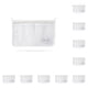 thumbnail image 1 of Ounissouiy Bolsa de malla de almacenamiento para refrigerador, organizadores de doble compartimento, bolsa de verduras reutilizable lavable para Blanco 1 PC 10piezas, 1 of 6