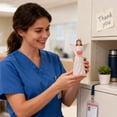 thumbnail image 2 of thovorrnl Nurse Angel Figurine, Thoughtful Tabletop Home Decor, Nurse Appreciation Gift for Women, Female, Healthcare Workers, and Medical Graduates, 2 of 9