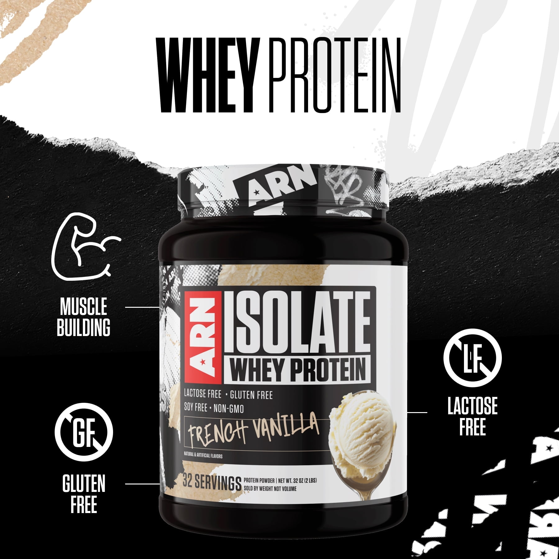 Arms Race Nutrition | ARN | Isolate Whey Protein (32 Servings, Pumpkin Spice)