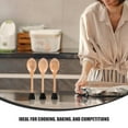 thumbnail image 3 of Juego de 3 cucharas de madera para premios de cocina y repostería. Cucharas de madera con base para premios de cocina y concursos de chili., 3 of 7