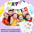 thumbnail image 5 of 1st Daisy Flower Birthday Invitations with Envelopes for Girl Sister Kids Bestie Teens Birthday Celebration Party Invite Cards Spring Birthday Party Supplies Decorations Simple Design, Set of 20, 5 of 5