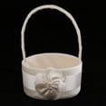 thumbnail image 3 of Cesta de flores Zulema 2 Piezas Moda Elegante Nupcial Color Champagne, 3 of 8