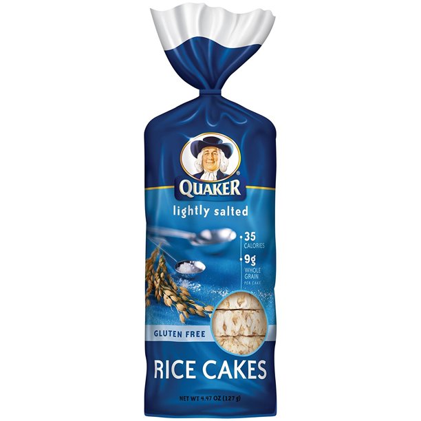 Quaker Rice Cakes, Lightly Salted, 4.47 Oz, (Pack Of 3) - Walmart.com -  Walmart.com Quaker Rice Cakes, Lightly Salted, 4.47 Oz, (Pack Of 3) - Walmart.com -  Walmart.com
