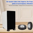 thumbnail image 2 of Protectores de suelo Speaker Spike Monosaudio de acero inoxidable, 2 of 7