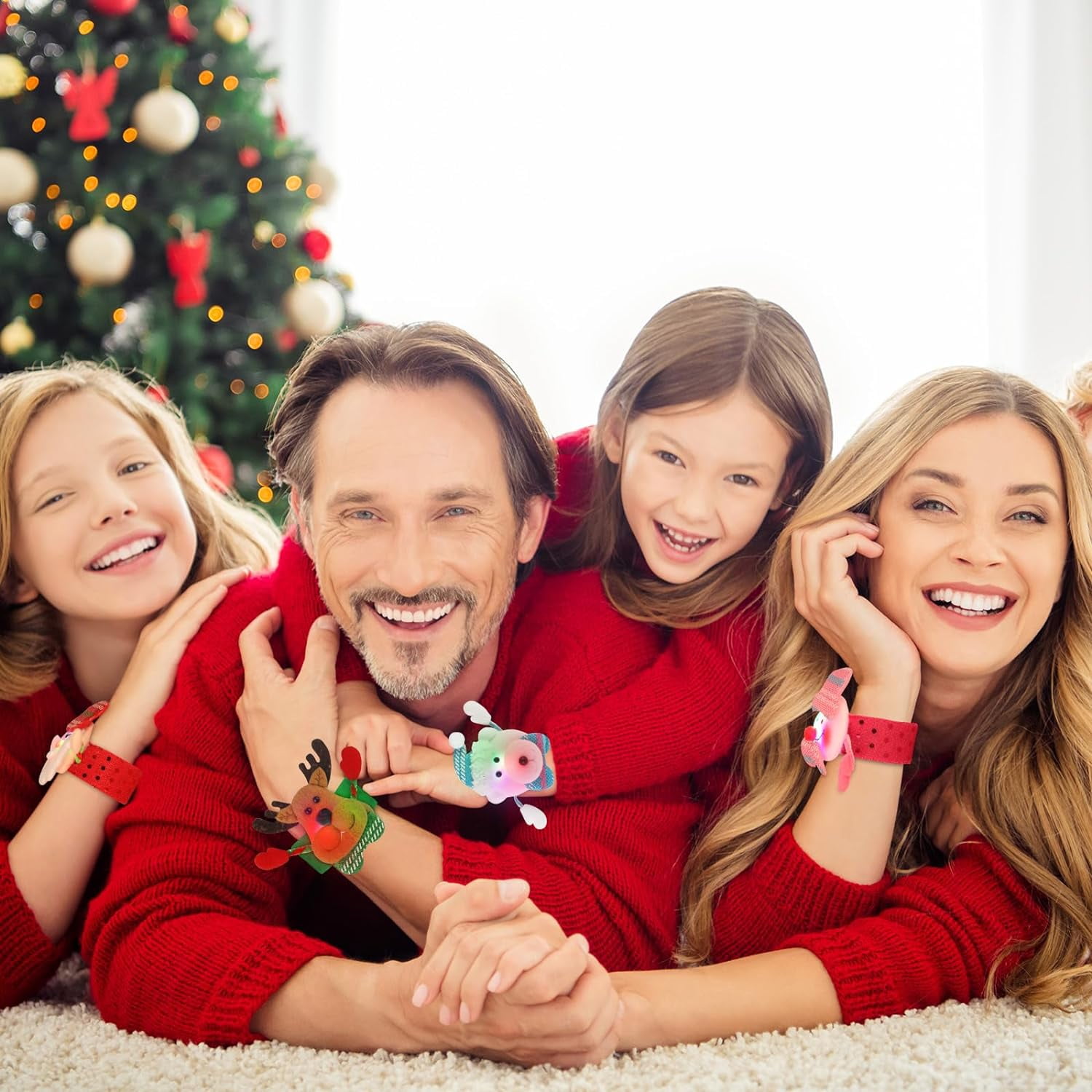 Christmas slap bracelets deals