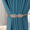thumbnail image 2 of AUQ Curtain Tie Backs for Curtains,23" Curtain Holdbacks,Curtain Tiebacks,Silver, 2 of 4