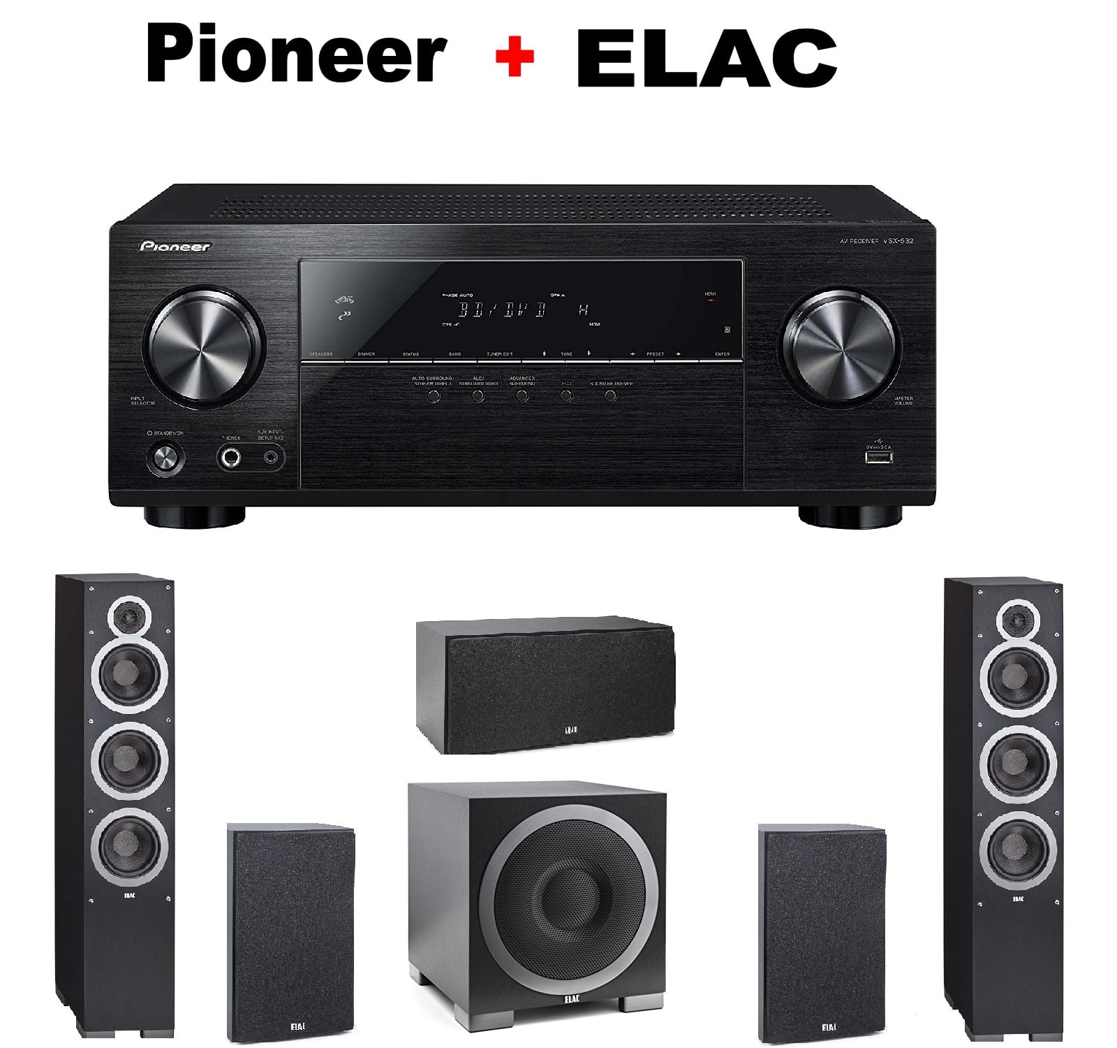 pioneer vsx 532 subwoofer