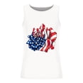 thumbnail image 3 of Tanques para Hombre para el Verano Solto Chaleco Impresión Deportivo Cuello Redondo, Casual, 3 of 3