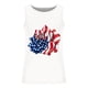 thumbnail image 3 of Tanques para Hombre para el Verano Solto Chaleco Impresión Deportivo Cuello Redondo, Casual, 3 of 3