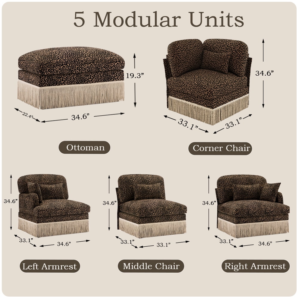 Modular Sectional Sofa Corner Chair Module