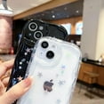 thumbnail image 5 of Star Phone Case Y2K Star Cute Aesthetic Design Women Girls Glitter Bling Star Protective Phone Cover(whitestar, 12promax), 5 of 18