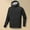 A01_Black, variant on Stormtrooper Jacket for Mens Open-Front Full-Zip Jackets Windproof Rainproof Sweat Jackets Athletic Stretch Relaxed Fit Hoodies Wind Resistant Windbreaker Sweater Jacket Blazer