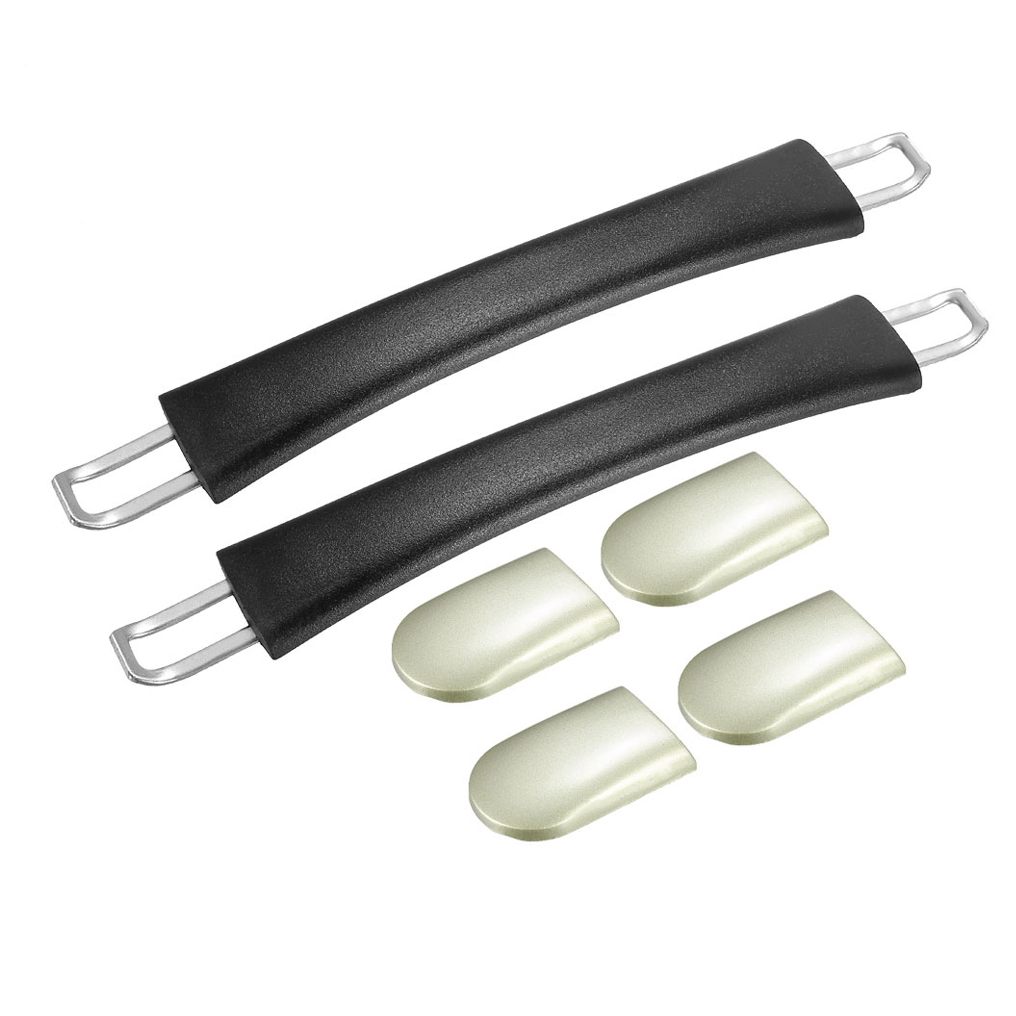 Uxcell Luggage Handle 213mm Length Strap Grip Replacements Black 2Pack