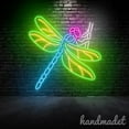 thumbnail image 5 of Handmadetneonsign Dragonfly Neon Sign, Dragonfly Wall Art Decor, Dragonfly Animal Wall Decor 037170, 5 of 5