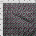 thumbnail image 3 of oneOone Tissu Popeline de Coton Rose Abstrait pour Robe Tissu Imprimé au Mètre 56 Pouces de Large, 3 of 4