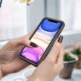 thumbnail image 4 of Phone Case For Iphone 11 , [ Black + Black ] Shockproof Heavy Duty Armor Protective Phone Cases Hard Rugged Bumper Cover for iPhone 11 6.1 inch, 4 of 5