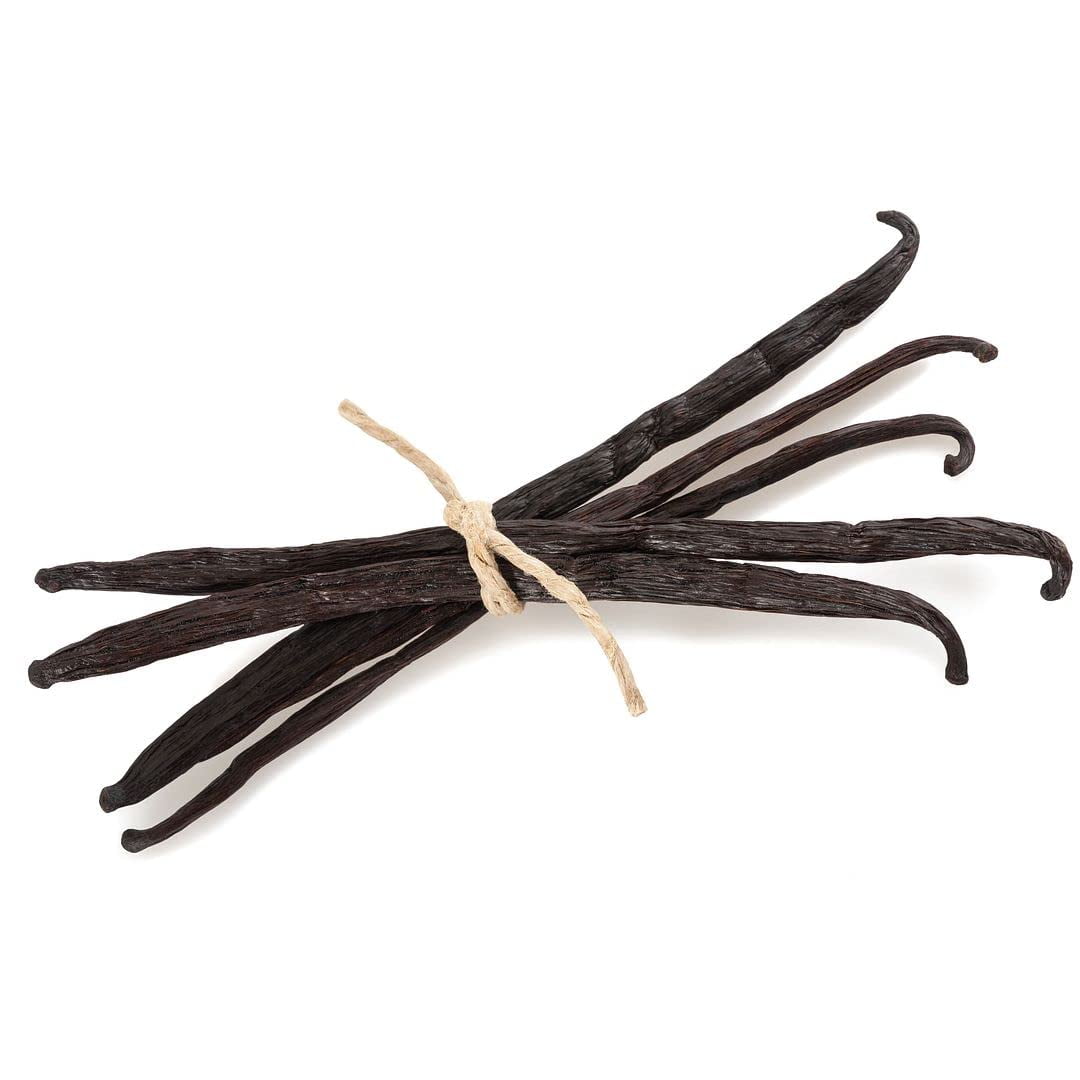 Sri Lankan Vanilla Beans Whole Grade A Vanilla Pods for Homemade Vanilla Extract, Baking, Ice Cream, Flavoring, & Vanilla Powder - 1 LB