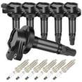 thumbnail image 5 of ECCPP UF553 6 ignition coils with 6 iridium Spark Plugs for ford for Lincoln Edge Flex F150 Explorer Fusion Taurus MKS MKX MKZ CX-9 3.5L 3.7L V6 2007-2017 DG-520 UF553 UF-553, 5 of 6