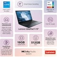 thumbnail image 5 of Lenovo IdeaPad 1i 15.6 inch Windows Laptop Intel Core i5-1235U 16GB RAM 512GB SSD Abyss Blue, 5 of 6