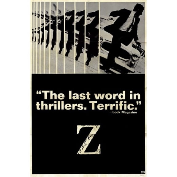 Posterazzi MOV254300 Z Movie Poster - 11 x 17 in.