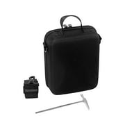 Angle View: ammoon Kalimba Storage Bag Case Shoulder Bag Handbag for 17-key Thumb Piano Nylon Cotton Material   Instrument Accessories with Tuning Hammer Black