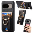 thumbnail image 1 of Case for FOXDOCK Google Pixel 9 Pro , Leather, Bear Ring, Card Holder, 1 of 4