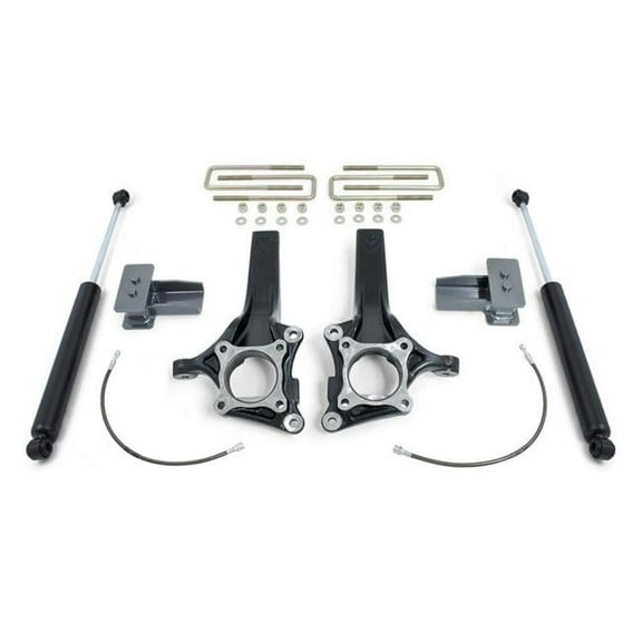 MaxTrac Suspension MXTK883442 4 x 2 in. MaxPro Front & Rear Suspension Lift Kit for 2009-2014 Ford F-150