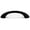 Black, variant on Transitional 3" Center Arch Pull, Satin Nickel