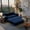 Blue, variant on 3-in-1 Convertible Sleeper Sofa Bed, 73.2" Queen Pull Out Sofa Bed, Velvet Loveseat Bed Couch Bed for Living Room Apartment Small Places