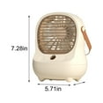 thumbnail image 3 of Gnmfd Portable USB Evaporative Cooler Fan, Mini Personal Air Conditioner with 3 Speeds and Humidifier, Compact Cooling Device for Home Office Bedroom Outdoor Travel Use, 3 of 7