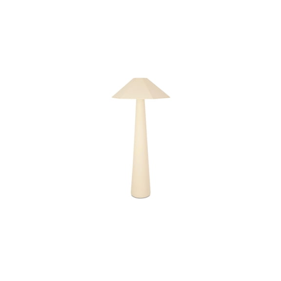 Moe's Home Collection Gigi Floor Lamps Fabric White