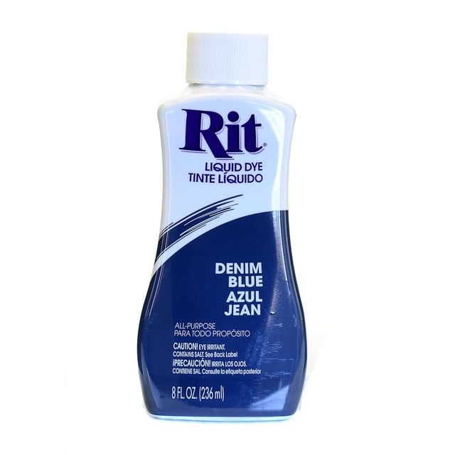 Tinte Líquido Rit Azul Denim 236 ml Paquete de 6